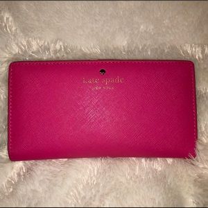 Pink Kate Spade Cameron Street Stacy Wallet